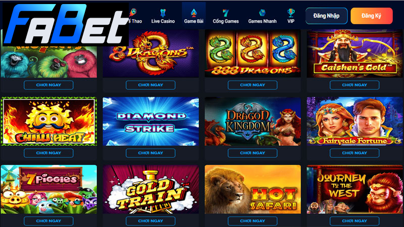 Danh mục Slot Game Fabet Danh mục Slot Game Fabet